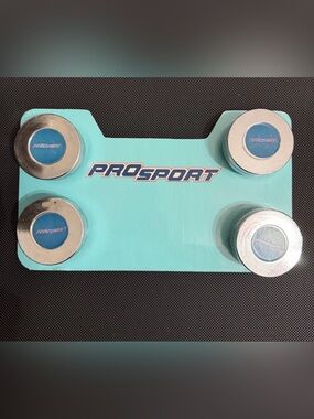 Pro Sports Chrome ADJ Hand Dumbell 4 x  1 Lb Weights